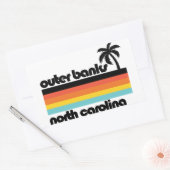 Outer Banks North Carolina Rechthoekige Sticker (Envelop)