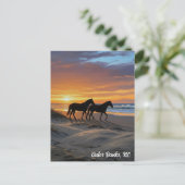 Outer Banks North Carolina Reizen Briefkaart (Staand voorkant)