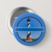 Outer Banks North Carolina Ronde Button 7,6 Cm (Voorkant /achterkant)