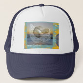 Outer Banks North Carolina Seashell & Surf Trucker Pet (Voorkant)