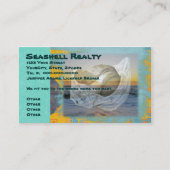 Outer Banks North Carolina Seashell & Surf Visitekaartje (Voorkant)