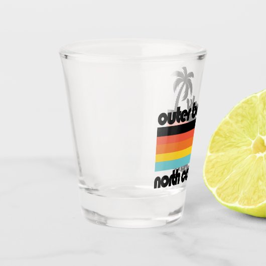 Outer Banks North Carolina Shot Glas (Links)