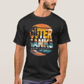 Outer Banks North Carolina Surfen  T-shirt (Voorkant)