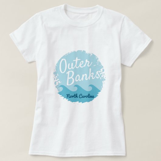 Outer Banks North Carolina T-Shirt (Design voorkant)