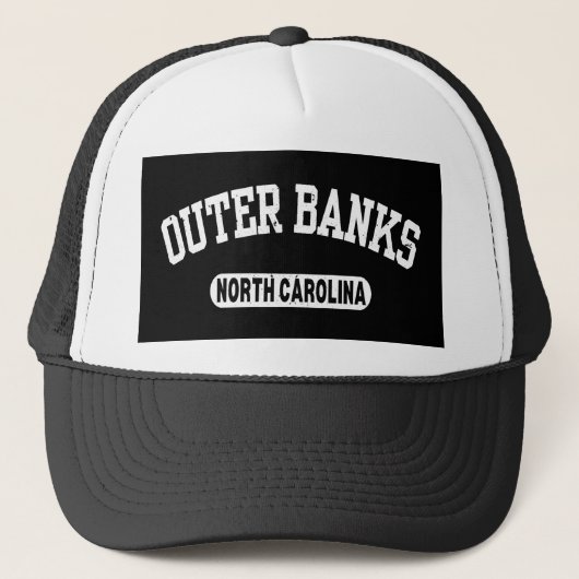 Outer Banks North Carolina Trucker Pet (Voorkant)