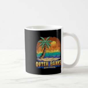 Outer Banks North Carolina Vintage in nood Souv Koffiemok
