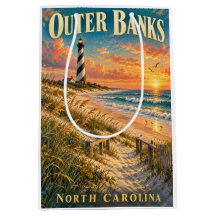 Outer Banks North Carolina Vuurtoren Zonsondergang