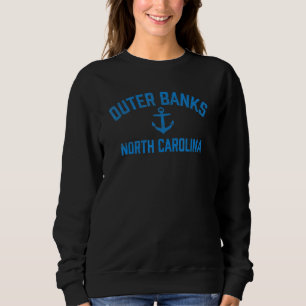 Outer Banks Obx North Carolina Nc Bootanker Blauw Trui