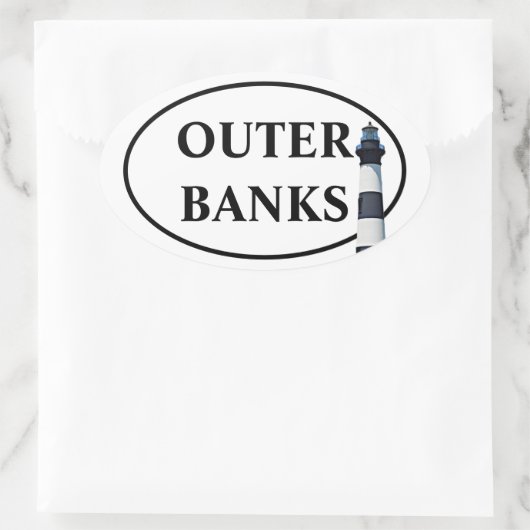 OUTER BANKS OVALE STICKER (Tas)