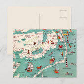 Outer Banks Pamlico Sound Ansichtkaart Briefkaart (Voorkant / Achterkant)