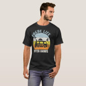 Outer Banks Pogue Life OuterBanks Surfboard Van T-shirt (Voorkant volledig)