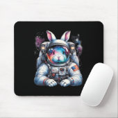 Outer Bunny Paasdag Konijn USA Fun Space Muismat (Met muis)