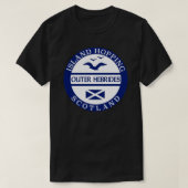 Outer Hebrides, Scottish Islands Sticker Sticker.p T-shirt (Design voorkant)
