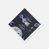 Outer Space Astronaut 1st Birthday Servet (Hoek)