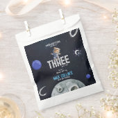 Outer Space Astronaut Any Age Birthday Bedankzakje (Geknipt)