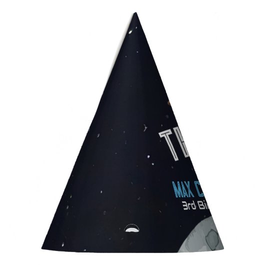 Outer Space Astronaut Any Age Birthday Feesthoedjes (Links)