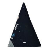 Outer Space Astronaut Any Age Birthday Feesthoedjes (Rechts)