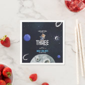 Outer Space Astronaut Any Age Birthday Servet (Insitu)