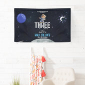 Outer Space Astronaut Any Age Birthday Spandoek (Insitu)