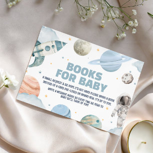 Outer Space Astronaut Boeken voor Baby Kaart