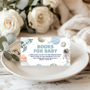 Outer Space Astronaut Boeken voor Baby Kaart