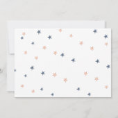 Outer Space Astronaut Verjaardag Dank je kaart (Achterkant)