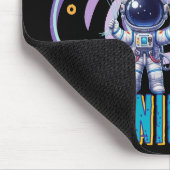 Outer Space Astronaut Verjaardagsjongen Muismat (Hoek)