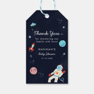 Outer Space Baby shower Boy Cadeaulabel