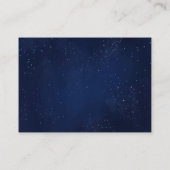 Outer Space Baby shower Luier Raffle Ticket ENCL Informatiekaartje (Achterkant)