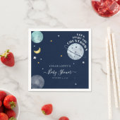 Outer Space Boy Baby shower Papier Servet (Insitu)