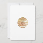 Outer Space - Buiten deze Wereld Kinderen Verjaard Kaart (Achterkant)