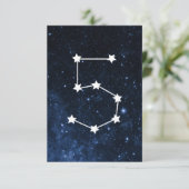 Outer Space Dank je kaarten | 5 jaar (Staand voorkant)