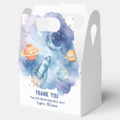 Outer Space Eerste reis rond de verjaardag van de  Bedankdoosjes (Geopend)