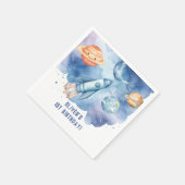 Outer Space Eerste reis rond de verjaardag van de Servet (Hoek)