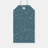 Outer Space Eerste reis rond de zon Dank u Cadeaulabel (Achterkant)