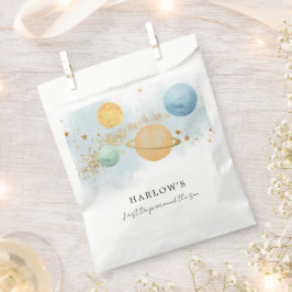 Outer Space Eerste reis rond de zon Party Bedankzakje