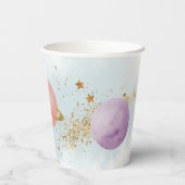 Outer Space Eerste reis rond de zon Party Papieren Bekers