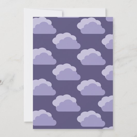 outer space First Trip 1st birthday boy Kaart (Achterkant)