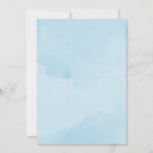 Outer Space First Trip Around the Sun 1st Birthday Kaart (Achterkant)