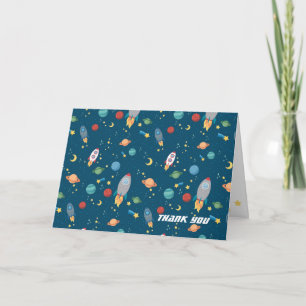 Outer Space Fun bedankkaart