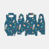 Outer Space Fun gunstboxen Bedankdoosjes (Uitgevouwen)