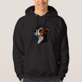 Outer Space Galaxy Astronaut Jack Russell Terrier Hoodie (Voorkant)