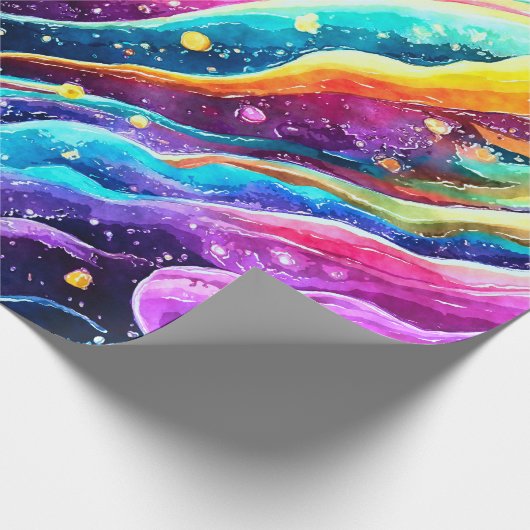 OUTER SPACE | GALAXY DESIGN CADEAUPAPIER (Hoek)