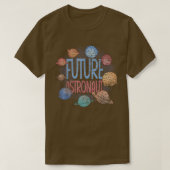 Outer Space Galaxy Planets Space Science Future As T-shirt (Design voorkant)