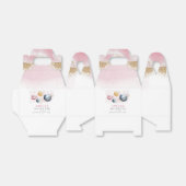 Outer Space Girl Verjaardag Galaxy Sterren Planete Bedankdoosjes (Uitgevouwen)