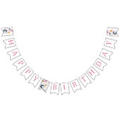 Outer Space Girl Verjaardag Galaxy Sterren Planete Vlaggetjes (Alle)