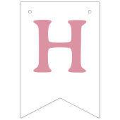 Outer Space Girl Verjaardag Galaxy Sterren Planete Vlaggetjes (Tweede vlag)