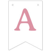 Outer Space Girl Verjaardag Galaxy Sterren Planete Vlaggetjes (Derde vlag)