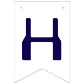 Outer Space Happy Birthday Bunting Flags-borden Vlaggetjes (Tweede vlag)