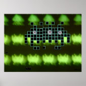 Outer Space Invader Kingdom Poster (Voorkant)